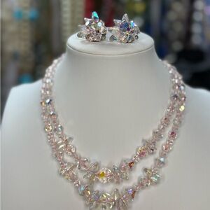 Enchanting Vintage Pink Necklace